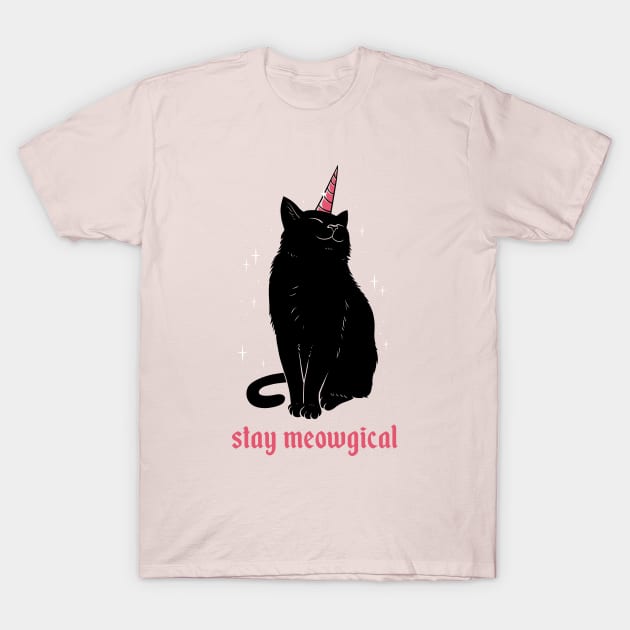 Stay Meowgical T-Shirt by olddesigntees